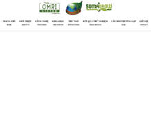 Tablet Screenshot of earthcarevietnam.com